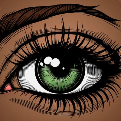 realistic eye