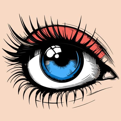 realistic eye