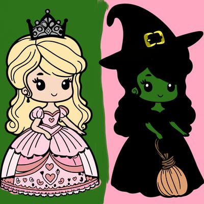 princess as a witch