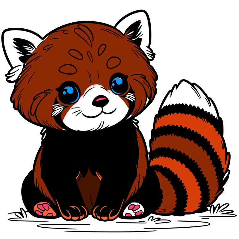 red panda