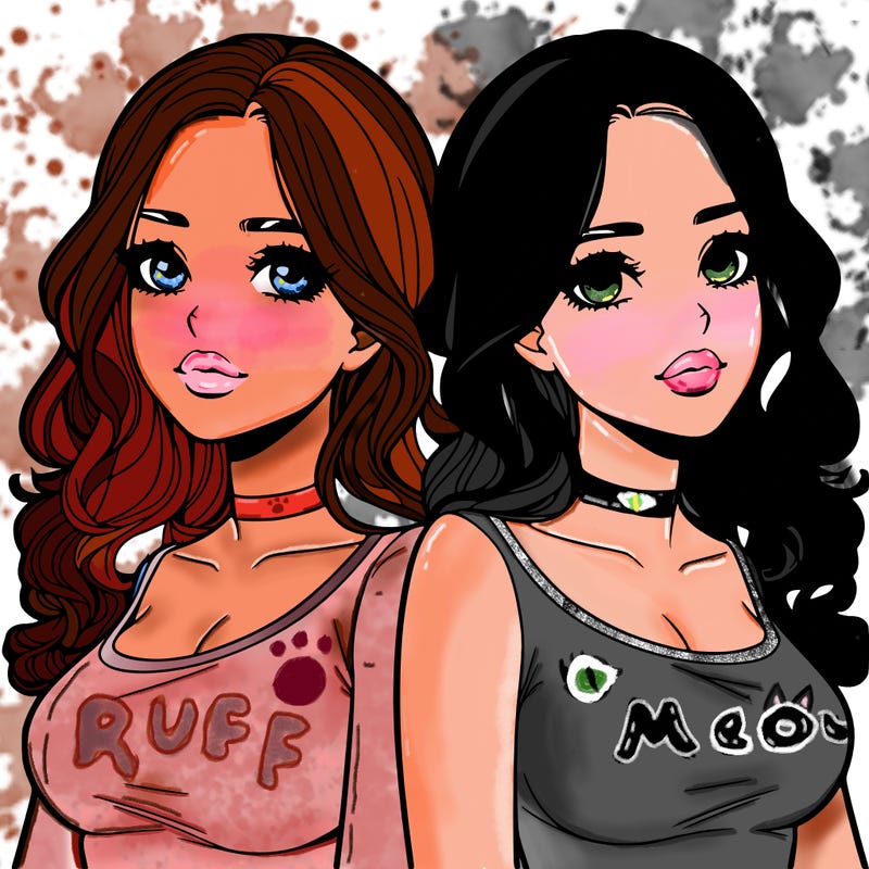 realistic twin sisters