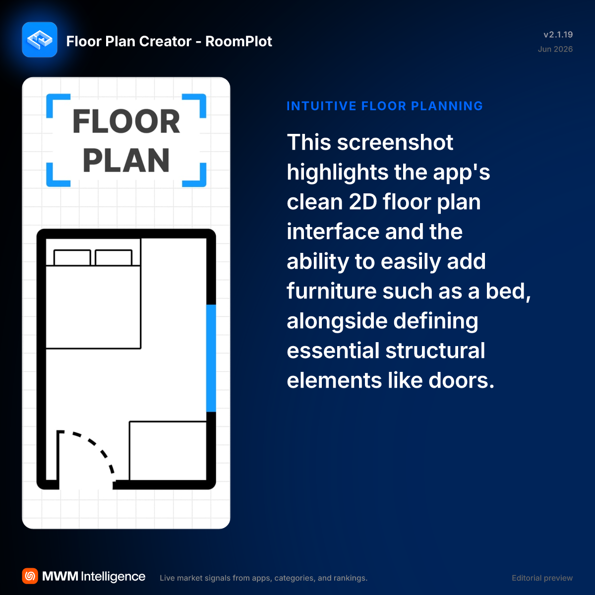 Floor Plan Creator - RoomPlot - Graphics & Design App | MWM