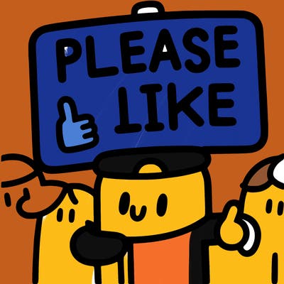 a sigh say please like