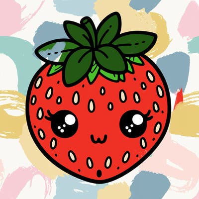 cute strawberry