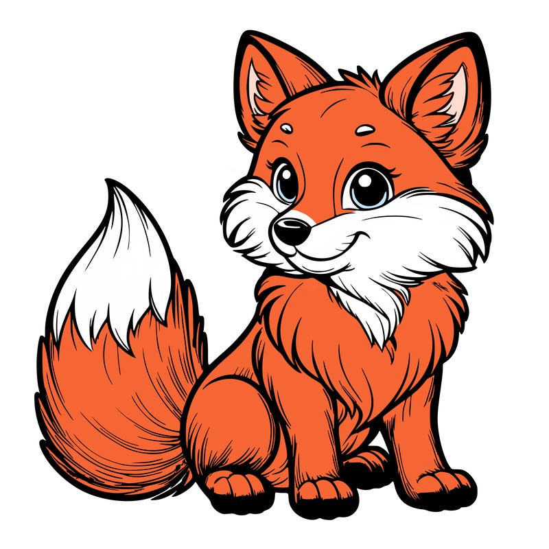 realistic fox