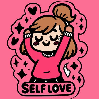 self-love sticker