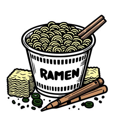 ramen noodles