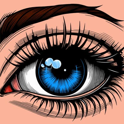 realistic eye