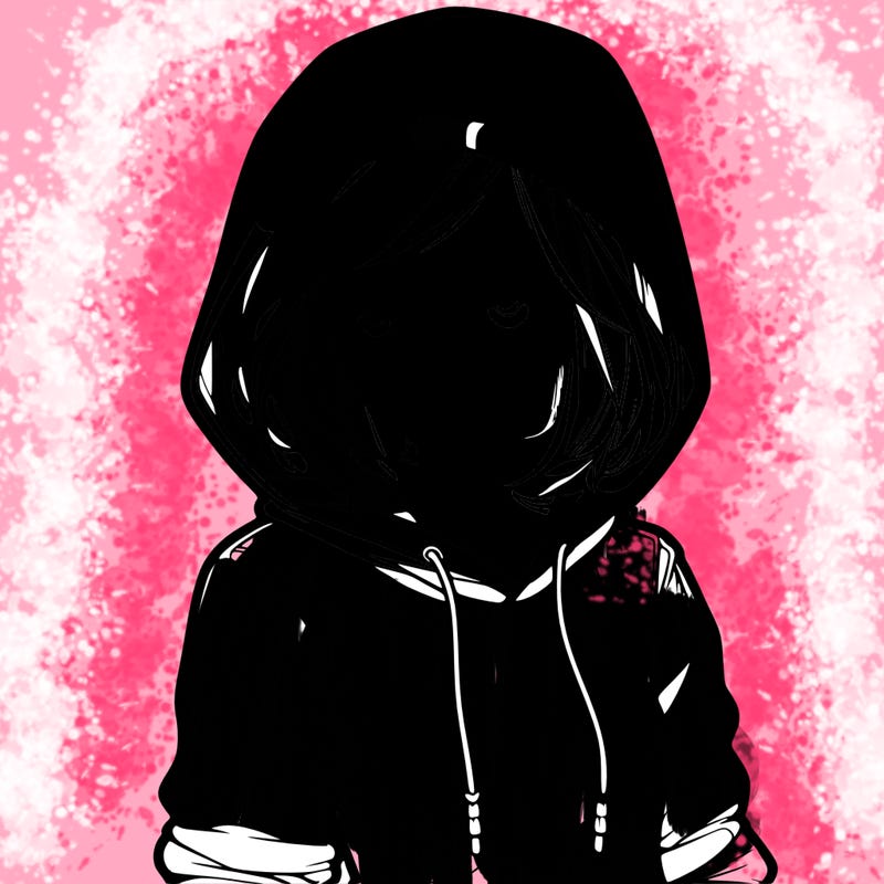 realistic girl with hoodie