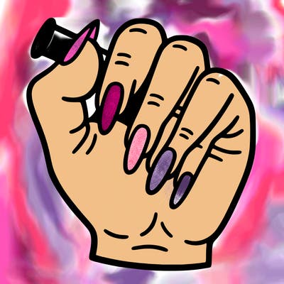 nails with no hand