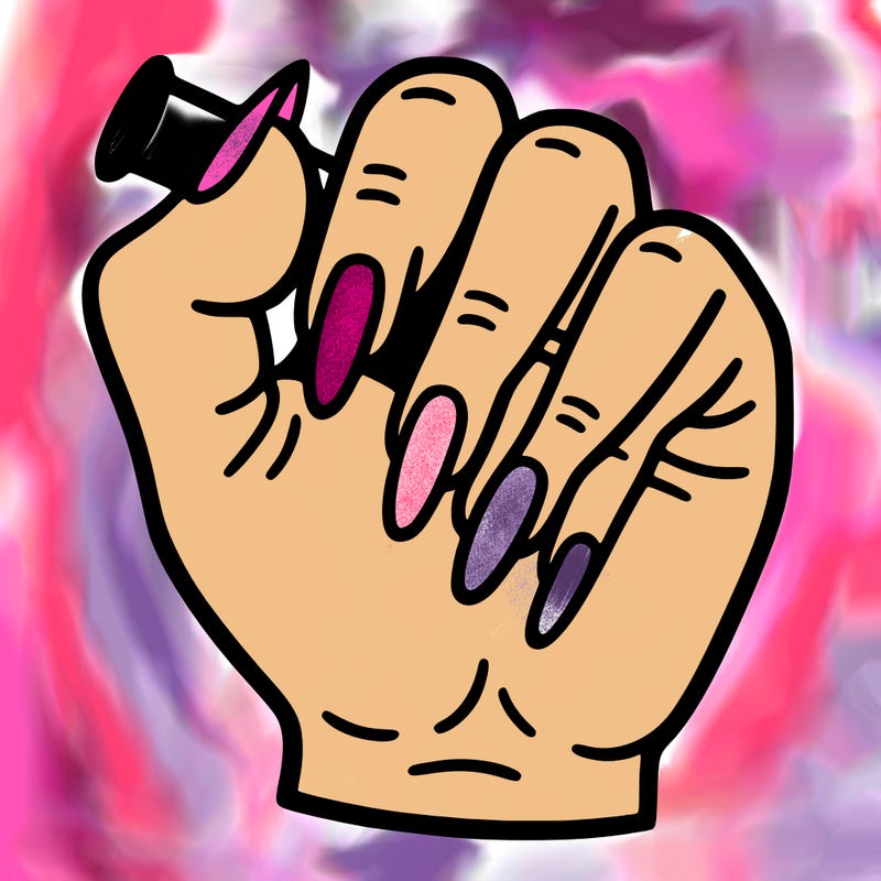 nails with no hand