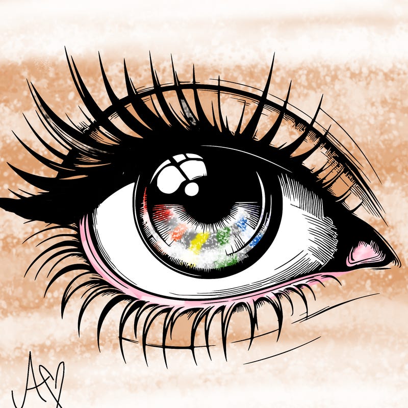 realistic eye