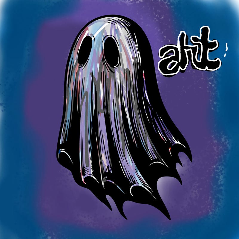 realistic creepy ghost