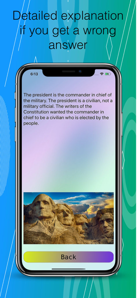 USA Citizenship Test 2026 - USA Citizenship Test 2026アプリの詳細な市民権解説画面。