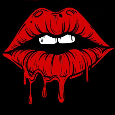 lips that look realistic and drip