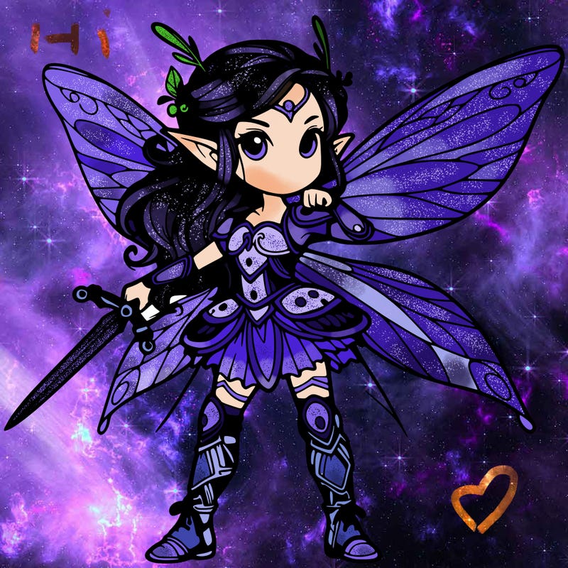 fantasy fairy warrior