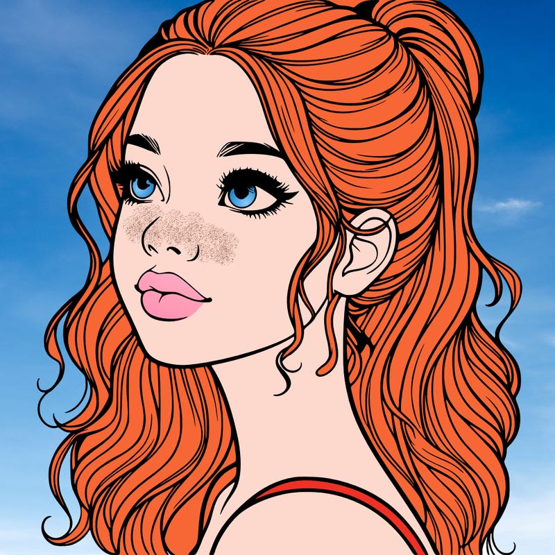 beautiful realistic girl