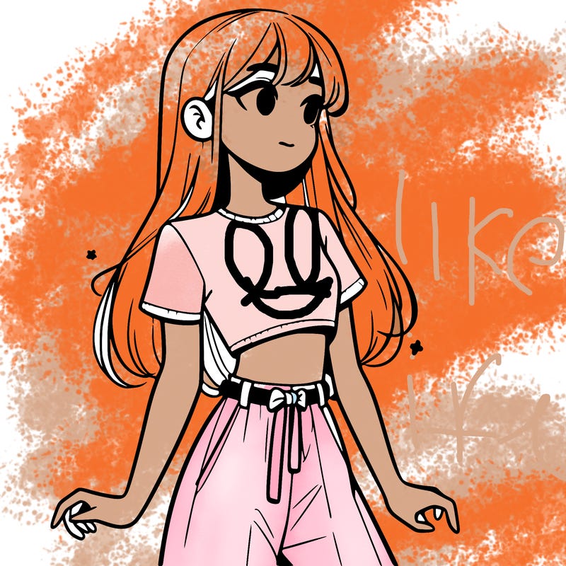 girl in a cute crop top
