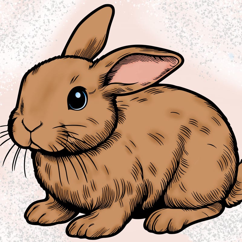 realistic bunny