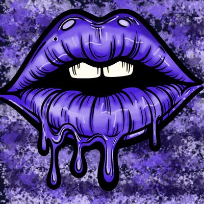 lips that look realistic and drip