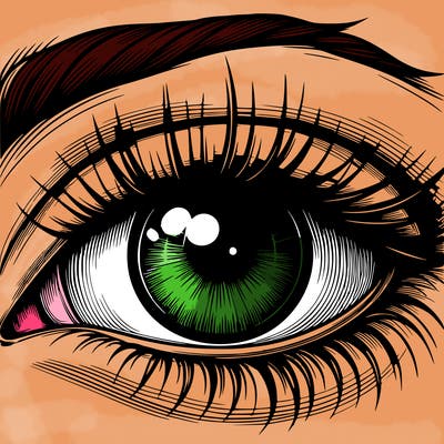 realistic eye