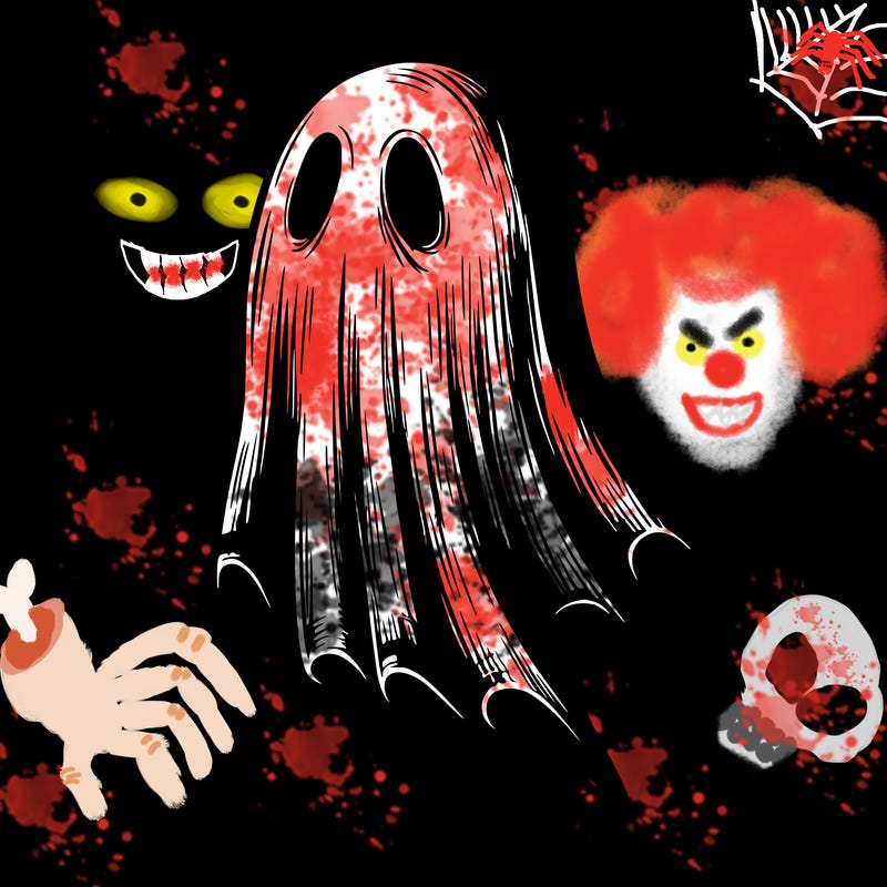 realistic creepy ghost