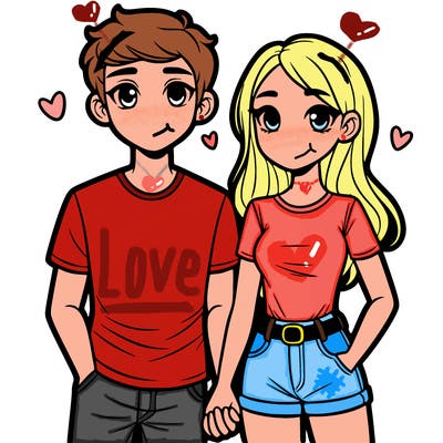 boyfriend and girlfriend