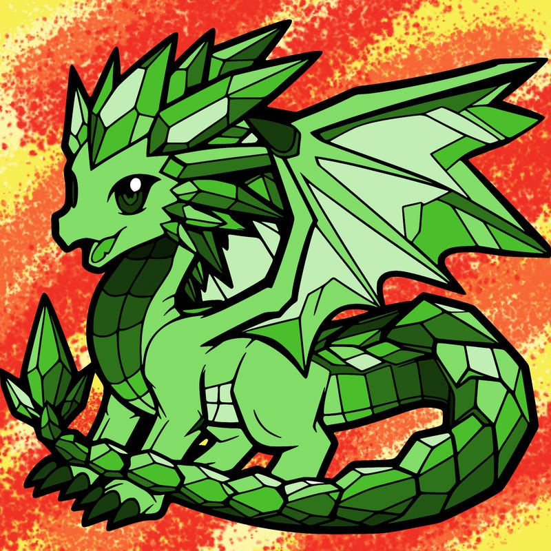 crystal dragon