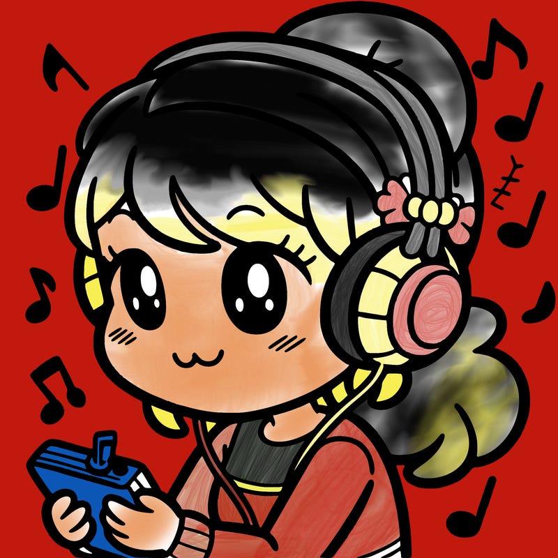 girl listening to music