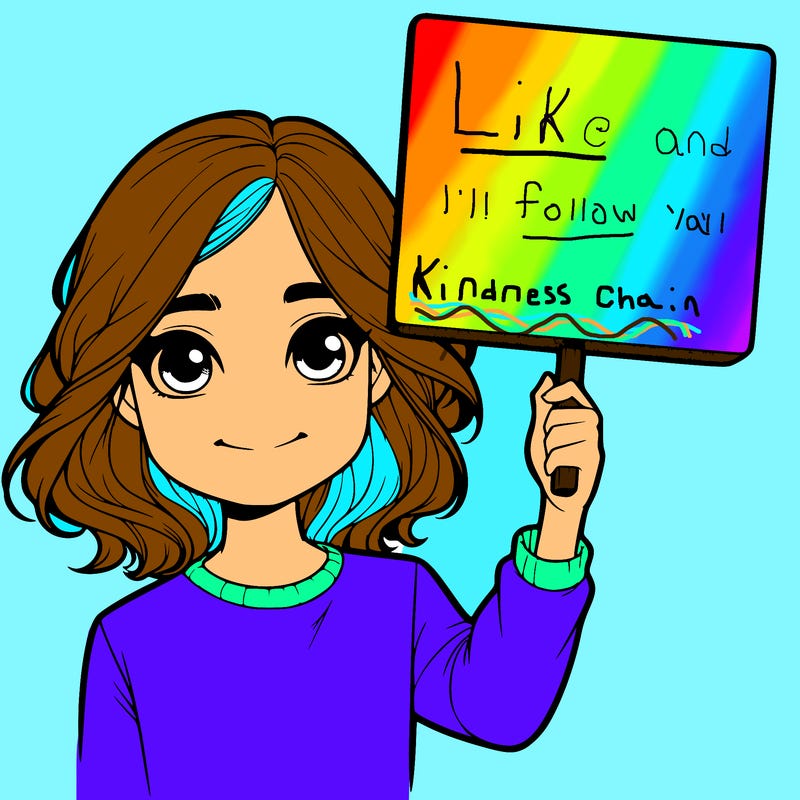 realistic girl holding up a sign