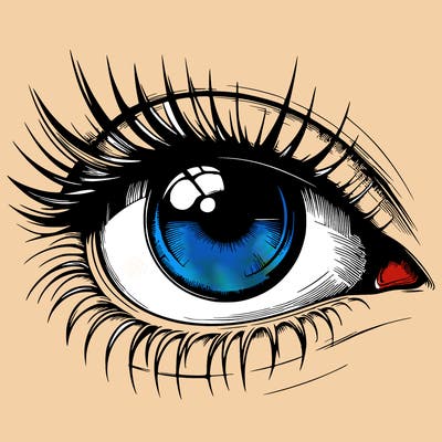 realistic eye