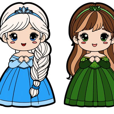 elsa and anna