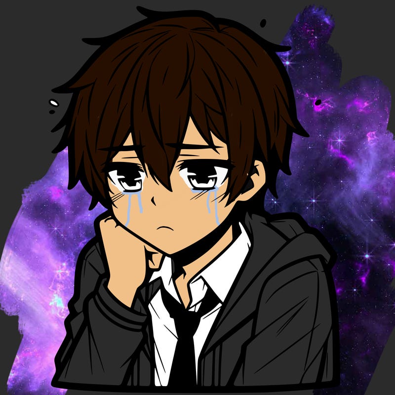 anime depressed boy