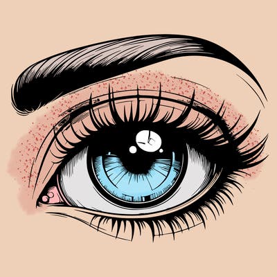 realistic eye