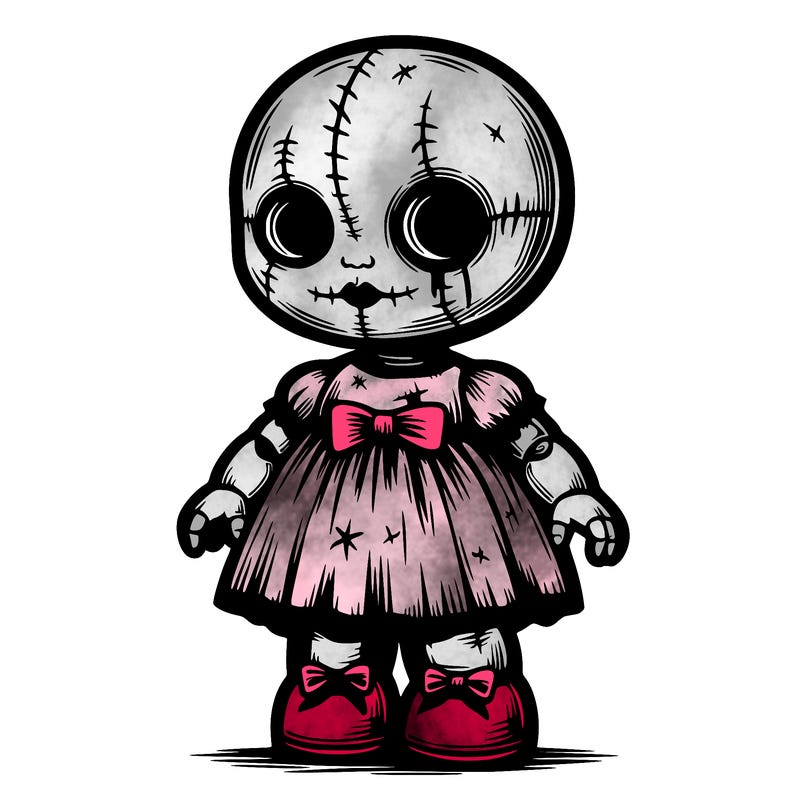 creepy doll