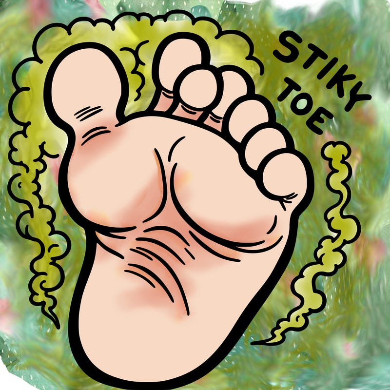 stinky toes