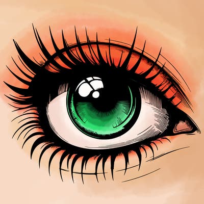 realistic eye