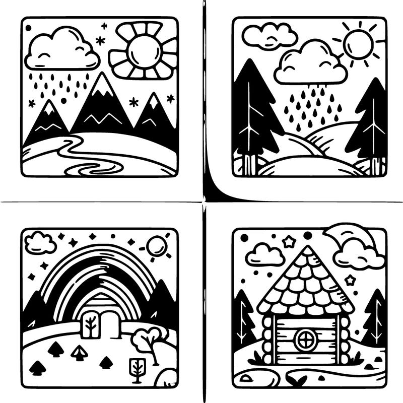 4 sections