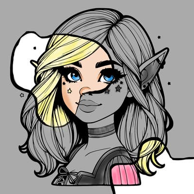 realistic halloween elf girl