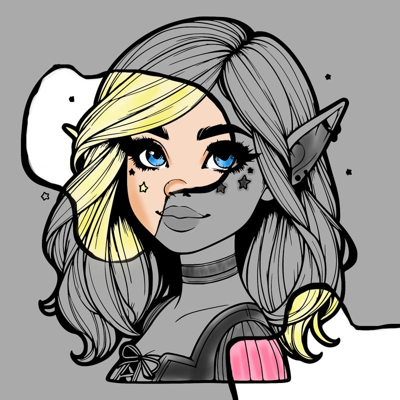 realistic halloween elf girl