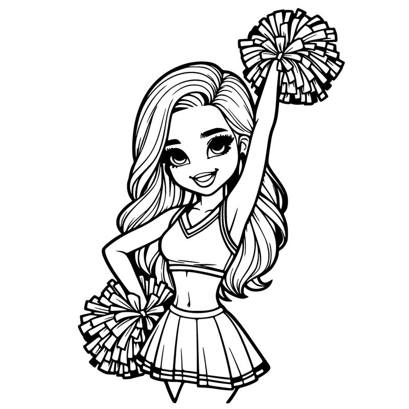 realistic cheerleader