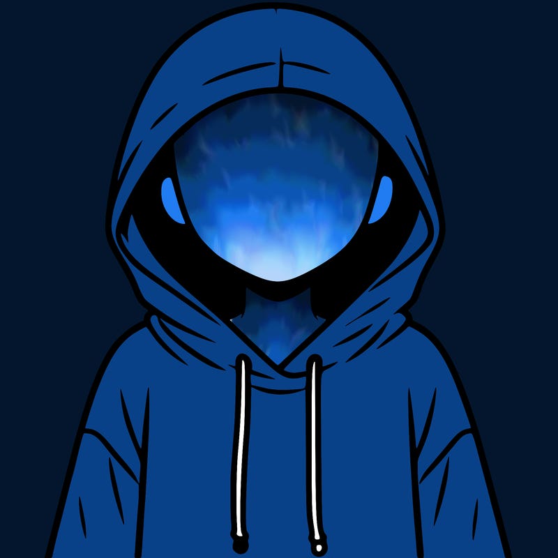 faceless girl in hoodie