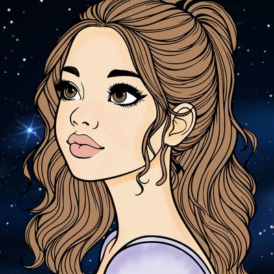 beautiful realistic girl