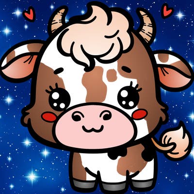 cute cow