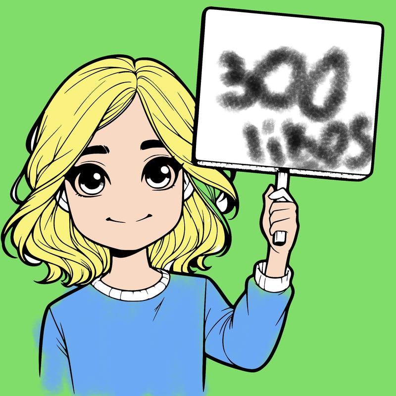 realistic girl holding up a sign