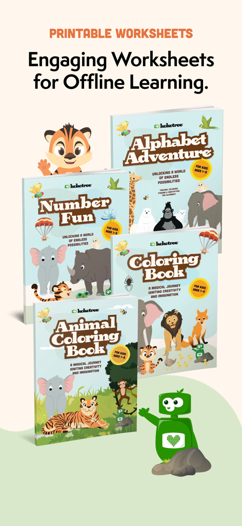 Kokotree: Preschool Learning - Printable educational worksheets for preschool kids from Kokotree