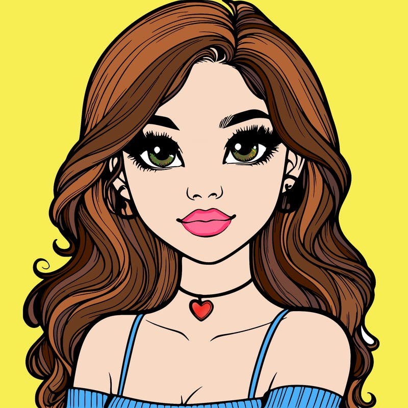 realistic pretty girl