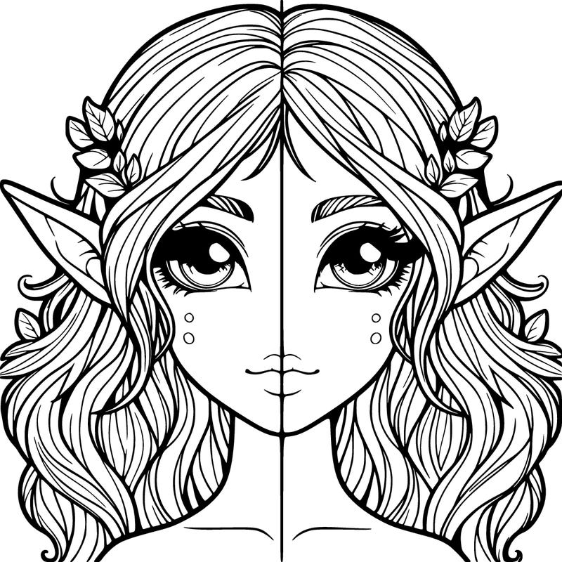 realistic fae girl