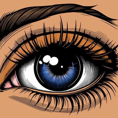 realistic eye