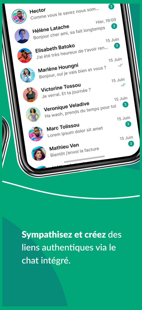AddNew - AddNew app integrated chat screen for building social connections